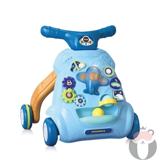 Chipolino Музикална играчка на колела "Самолетче", синьо