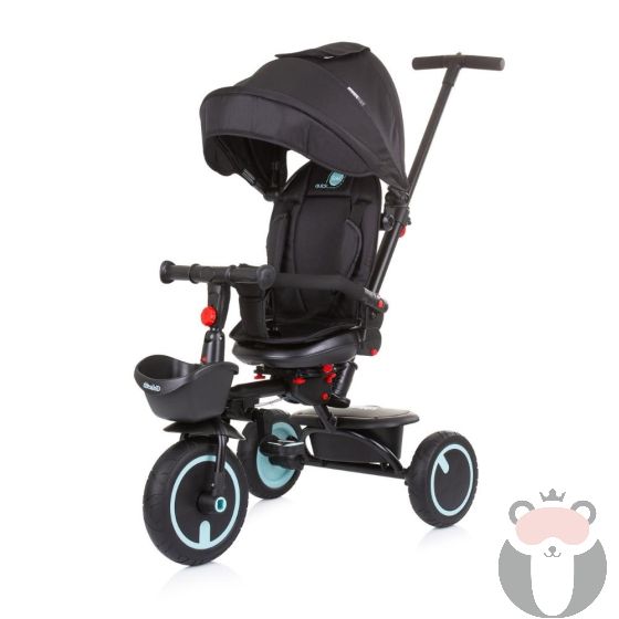 Chipolino Сгъваема триколка 360 "Quick Fold" абанос