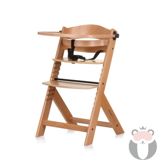 Chipolino Столче за хранене 2 в1 "Tip Top", натурал