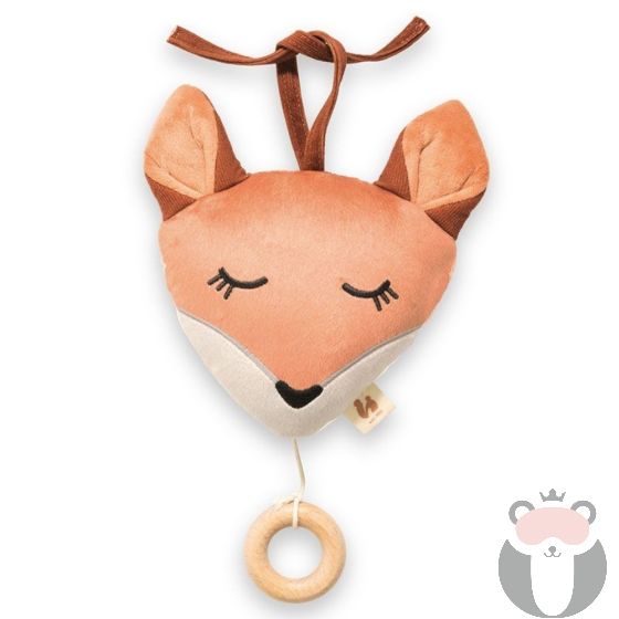 Hauck Плюшена музикална играчка Cuddle N Sleep, Fox