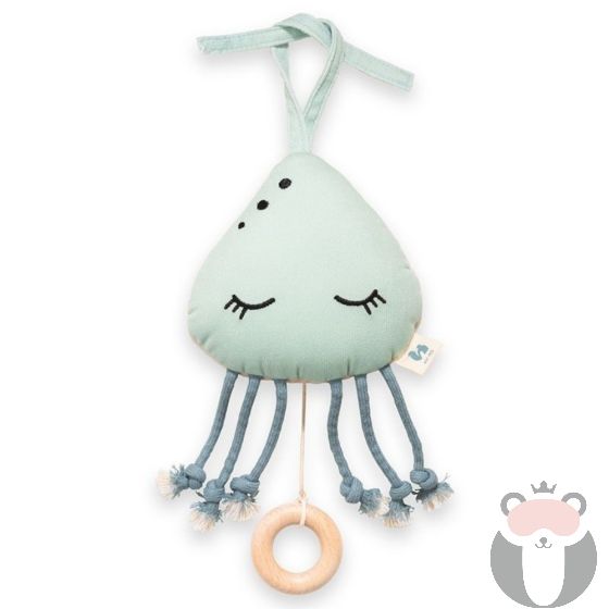 Hauck Плюшена музикална играчка Cuddle N Sleep, Jellyfish