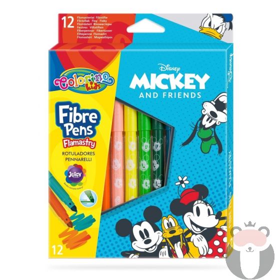 Colorino Флумастери 12 цвята Mickey & Friends Disney