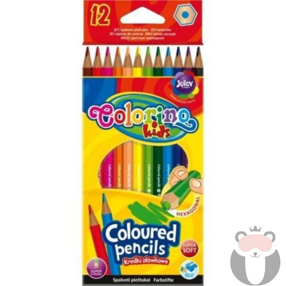 Colorino Цветни моливи 12 цвята