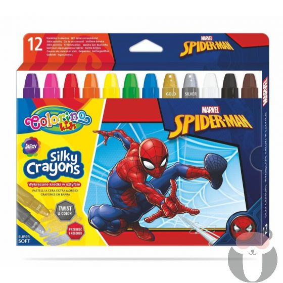 Colorino Гел пастели Silky Spiderman
