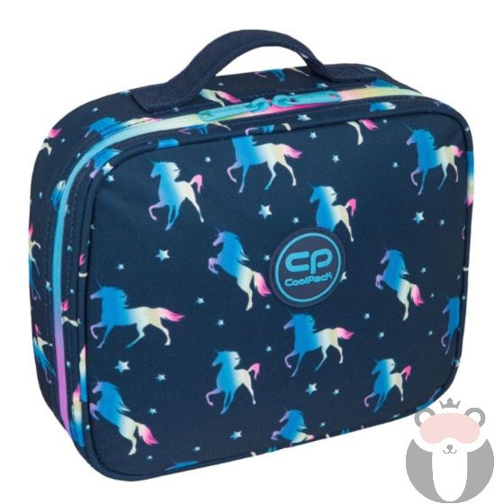 Чанта за храна Coolpack - COOLER BAG - Blue unicorn