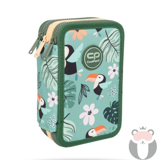 Ученически несесер с пособия Coolpack - Jumper 3 - Toucans