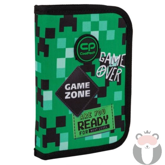 Coolpack Ученически несесер Clipper - Game Zone