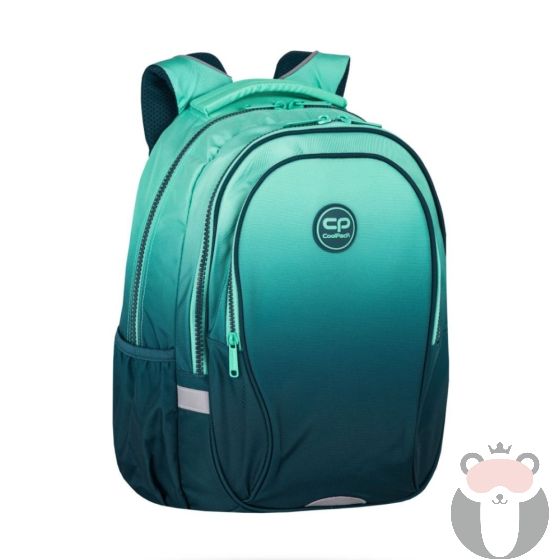 Coolpack Ученическа раница FACTOR - Gradient Blue lagoon