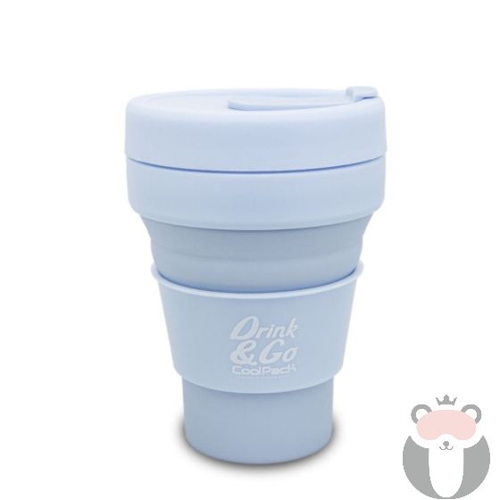 Coolpack Силиконова чаша Powder blue