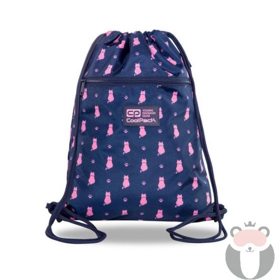 COOLPACK Спортна торба VERT - NAVY KITTY