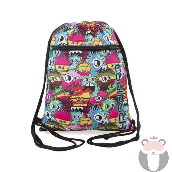 COOLPACK Спортна торба VERT - WIGGLY EYES PINK