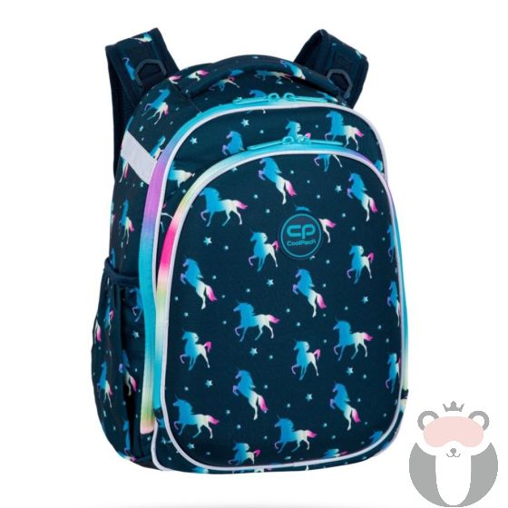 Coolpack Ученическа раница Turtle - Blue unicorn