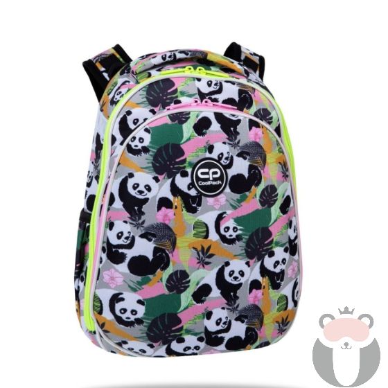 Coolpack Ученическа раница Turtle - Panda Gang