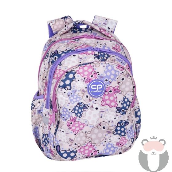 Coolpack Ученическа раница JERRY - White Bunny