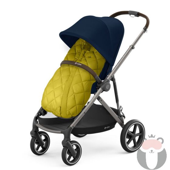 Cybex Универсално чувалче за количка с чанта,50х90см Snøgga Mustard Yellow