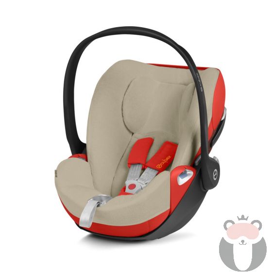 Cybex Летен калъф за столче за кола Cloud Z i-Size Беж