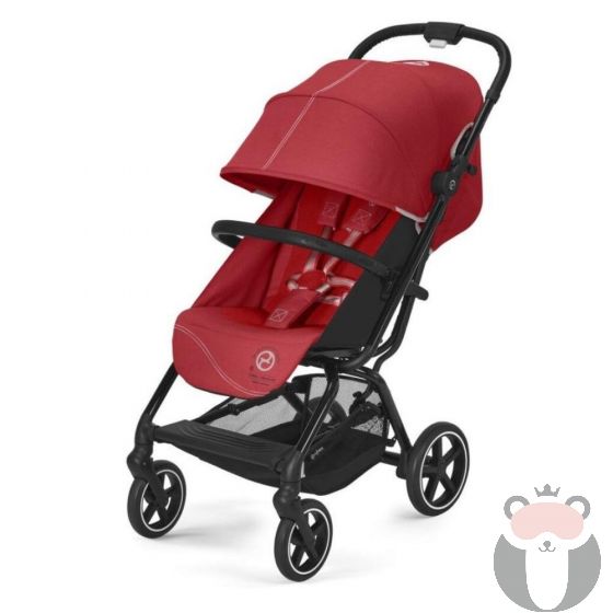 Cybex Бебешка лятна количка Eezy S+2 2022, Hibiscus Red