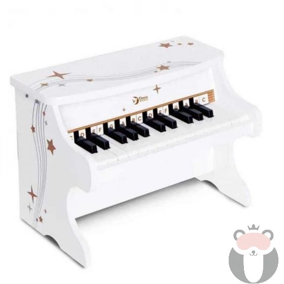 Класическо бяло пиано Fantasy за деца, Classic World