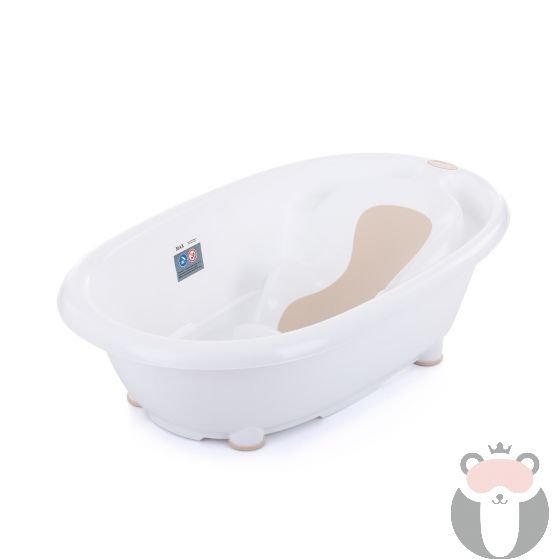 Chipolino Бебешка анатомична вана за къпане, "Delta" 93,5см - мока