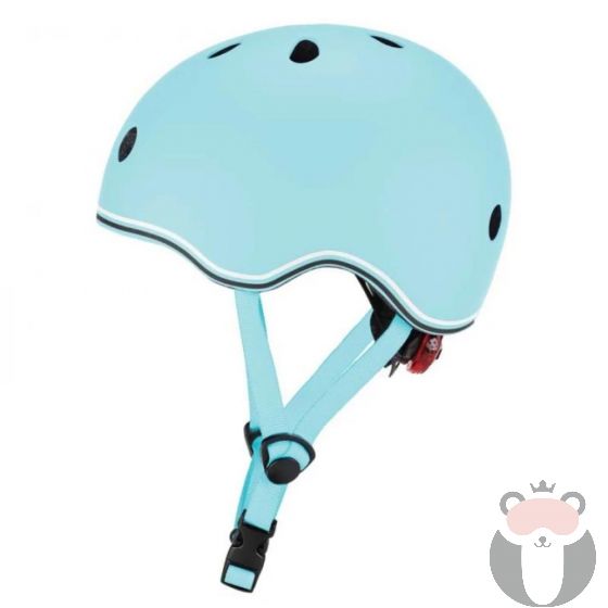  Globber Детска каска за тротинетка и колело XXS/XS (45-51 см) – пастелно син цвят