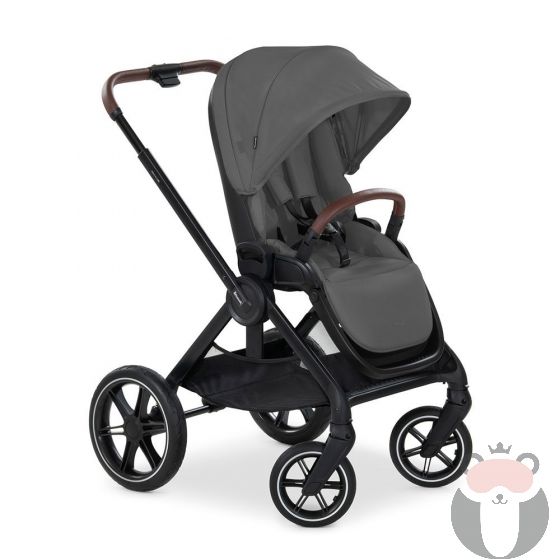 Hauck Бебешка количка Walk N Care, Dark Grey