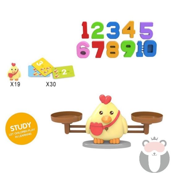 Настолна образователна игра Пиле