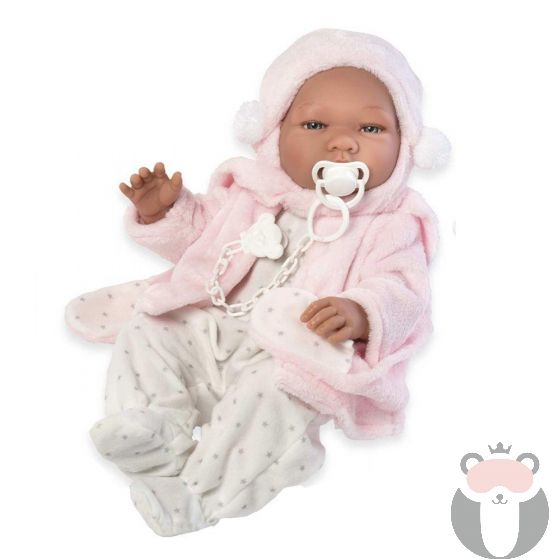Кукла бебе  Мария с ританки и зимно палтенце, Asi dolls