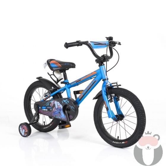 Byox Детски веосипед 16" MONSTER, Син