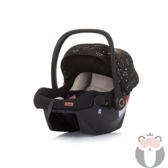 Chipolino Детско столче за кола 0-13 кг., Дуо смарт, абанос