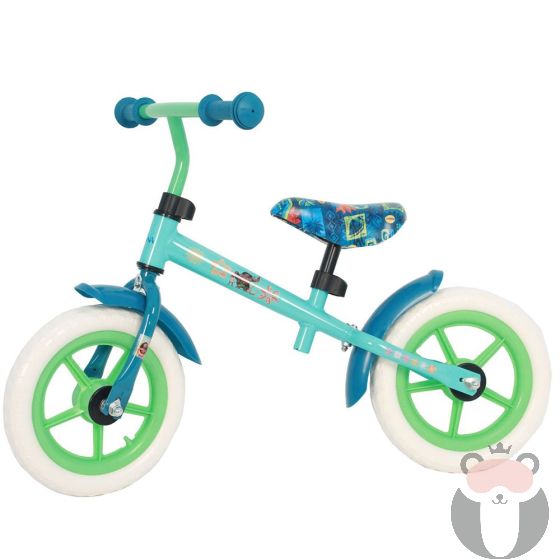 E&L Cycles Метално балансно колело, Дисни, Смелата Ваяна, 12 инча
