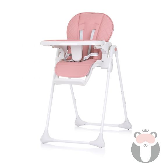 Chipolino детско столче за хранене "EAT UP", розова вода