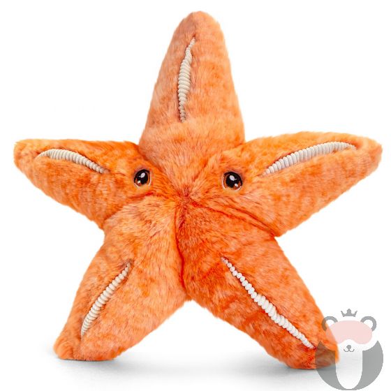 Морска звезда, екологична плюшена играчка от серията Keeleco, 25 см., Keel Toys
