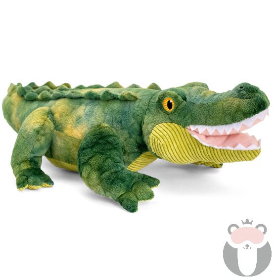 Крокодил, екологична плюшена играчка от серията Keeleco, 52 см., Keel Toys