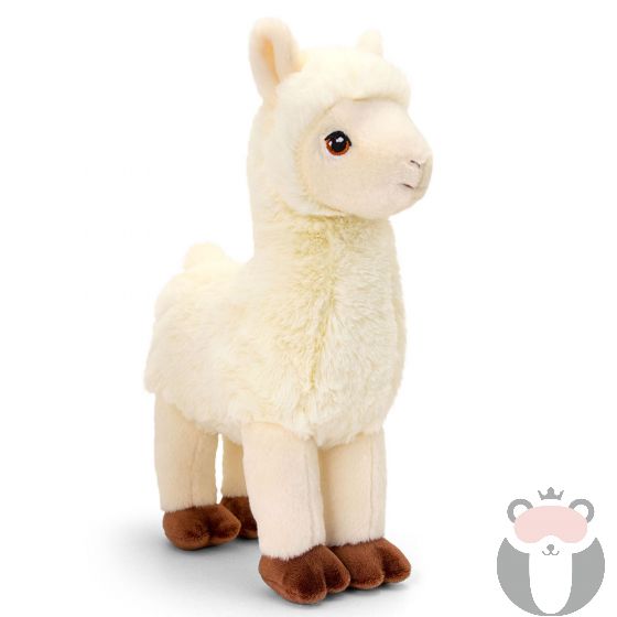 Лама, екологична плюшена играчка от серията Keeleco, 25 см., Keel Toys