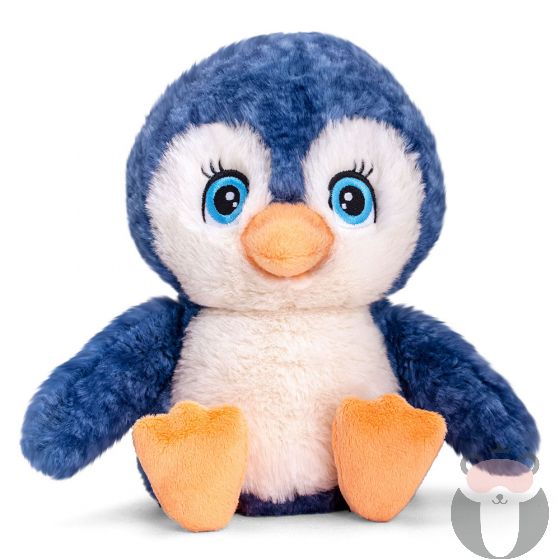 Пингвин, екологична плюшена играчка от серията Keeleco, 25 см., Keel Toys