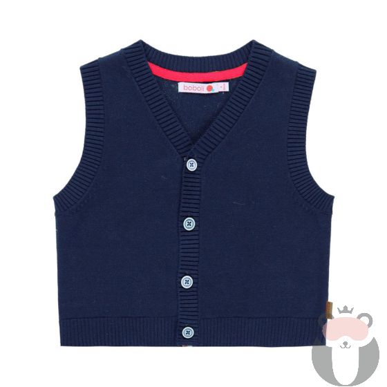 Boboli памучен детски елек за момче 4г/104см