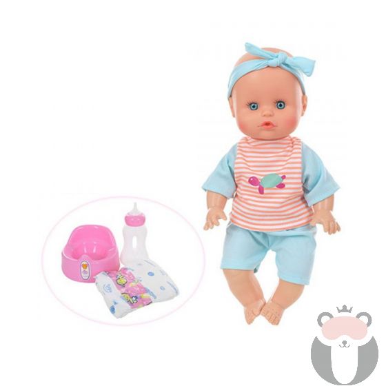 Кукла бебе Raya Toys Бони, с функции и аксесоари LD9707F-1