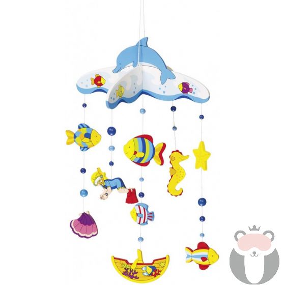 Goki Висяща декорация за детска стая морски живот
