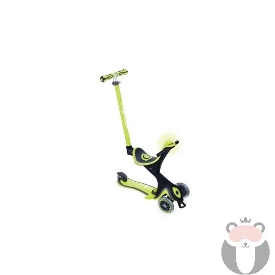 Тротинетка с родителски контрол 5в1 Go Up Comfort Play - зелена Globber