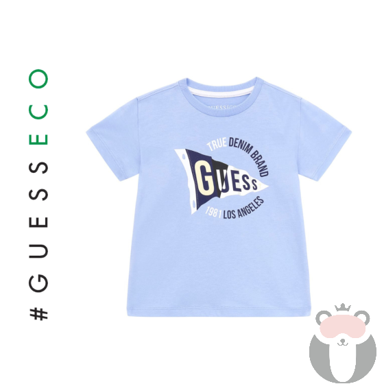 Guess Детска тениска за момче BRAND BABY SHARK