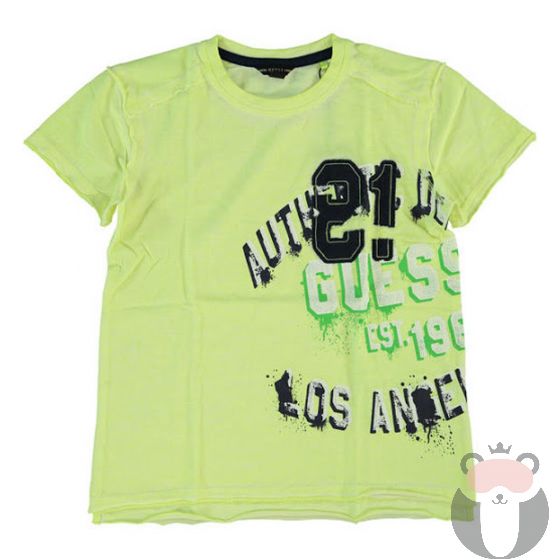 Guess детска тениска за момче Neon est.1981
