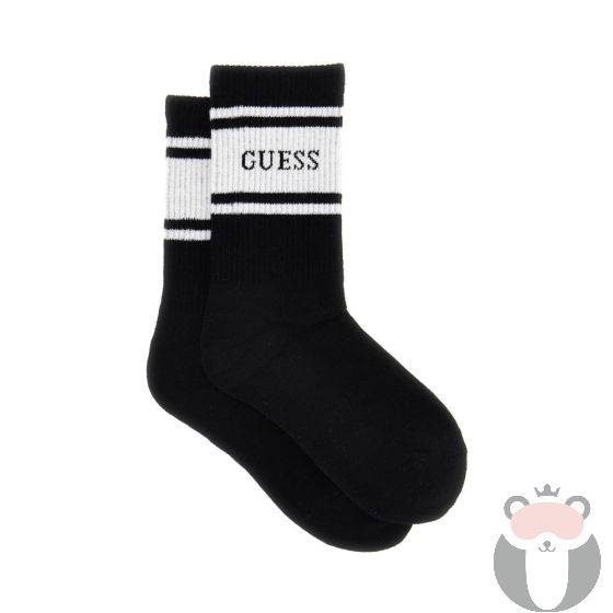 Guess Детски чорапи унисекс JET BLACK
