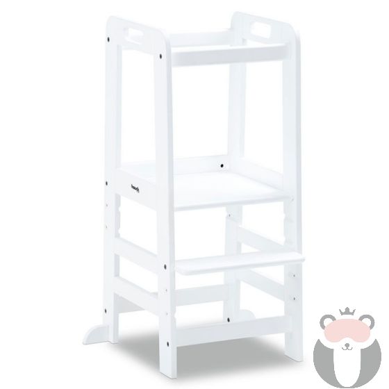 Hauck Помощна кула Монтесори Learning Tower Learn N Explore, White