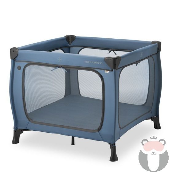 Hauck Бебешка кошара Sleep N Play SQ, Dark Blue