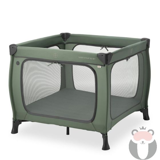 Hauck Бебешка кошара Sleep N Play SQ, Dark Green