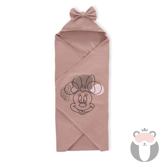 Одеяло за количка и столче за кола Hauck Disney Snuggle n Dream, Minnie Mouse Rose