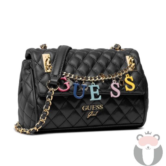 Детска чанта за момиче GUESS BRIDIE Black