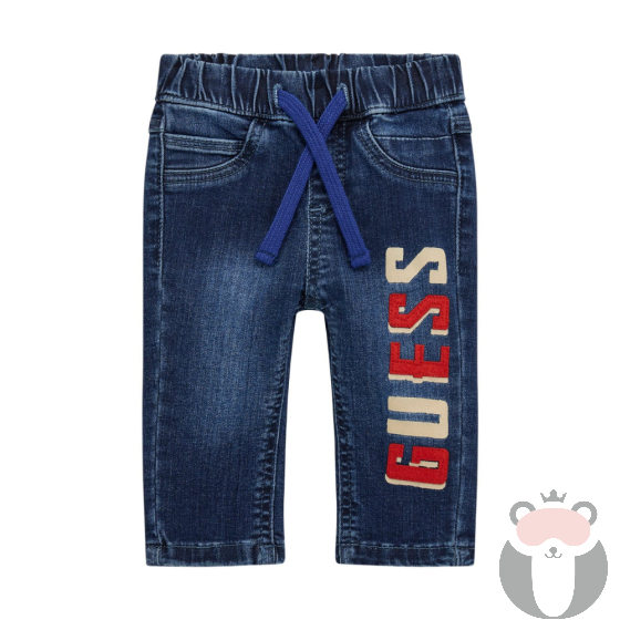 Guess Дънки за момче BABY LOGO WASH