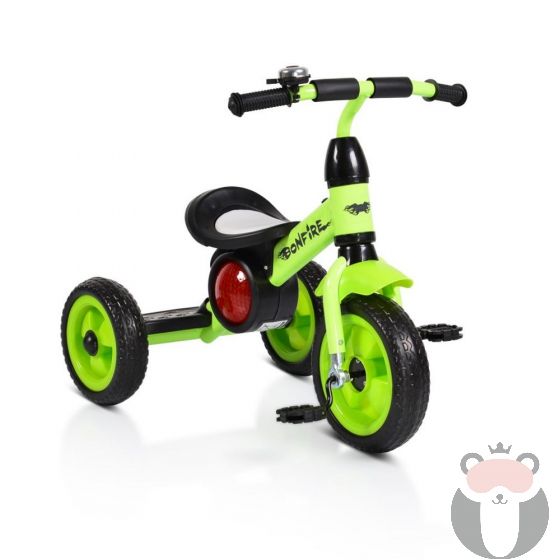 Byox Детско колело - триколка BONFIRE, Зелено