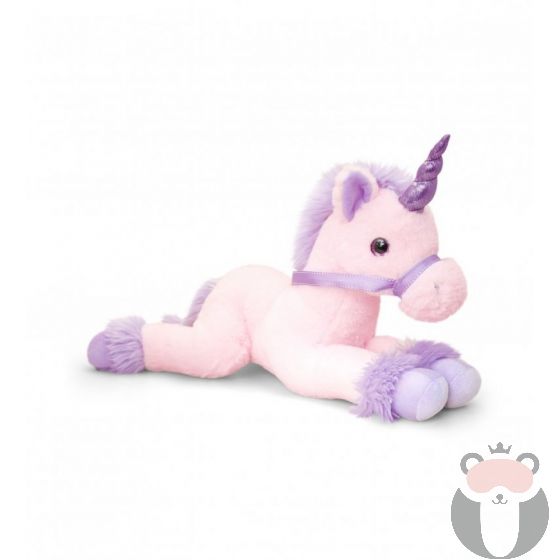 Плюшен еднорог, розов, 70 см, Keel Toys